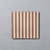 Leather Skinny Stripe Cement Tile